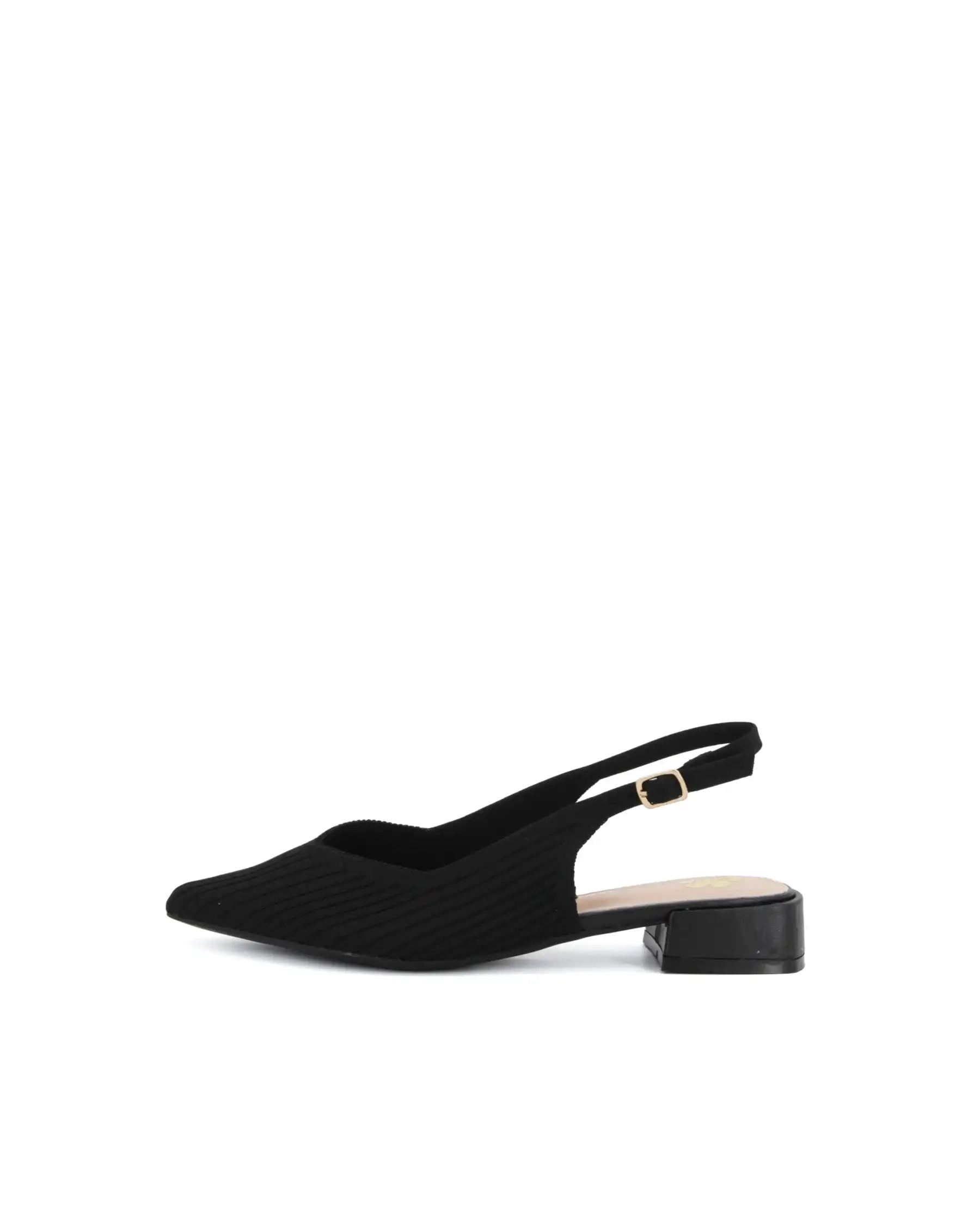 CLAUD•V SLING BACK NERO