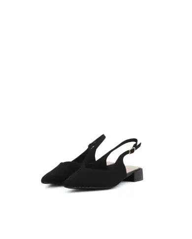 CLAUD•V SLING BACK NERO