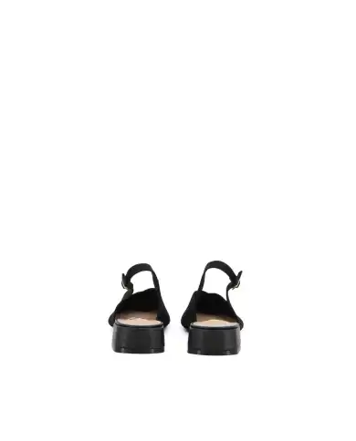 CLAUD•V SLING BACK NERO