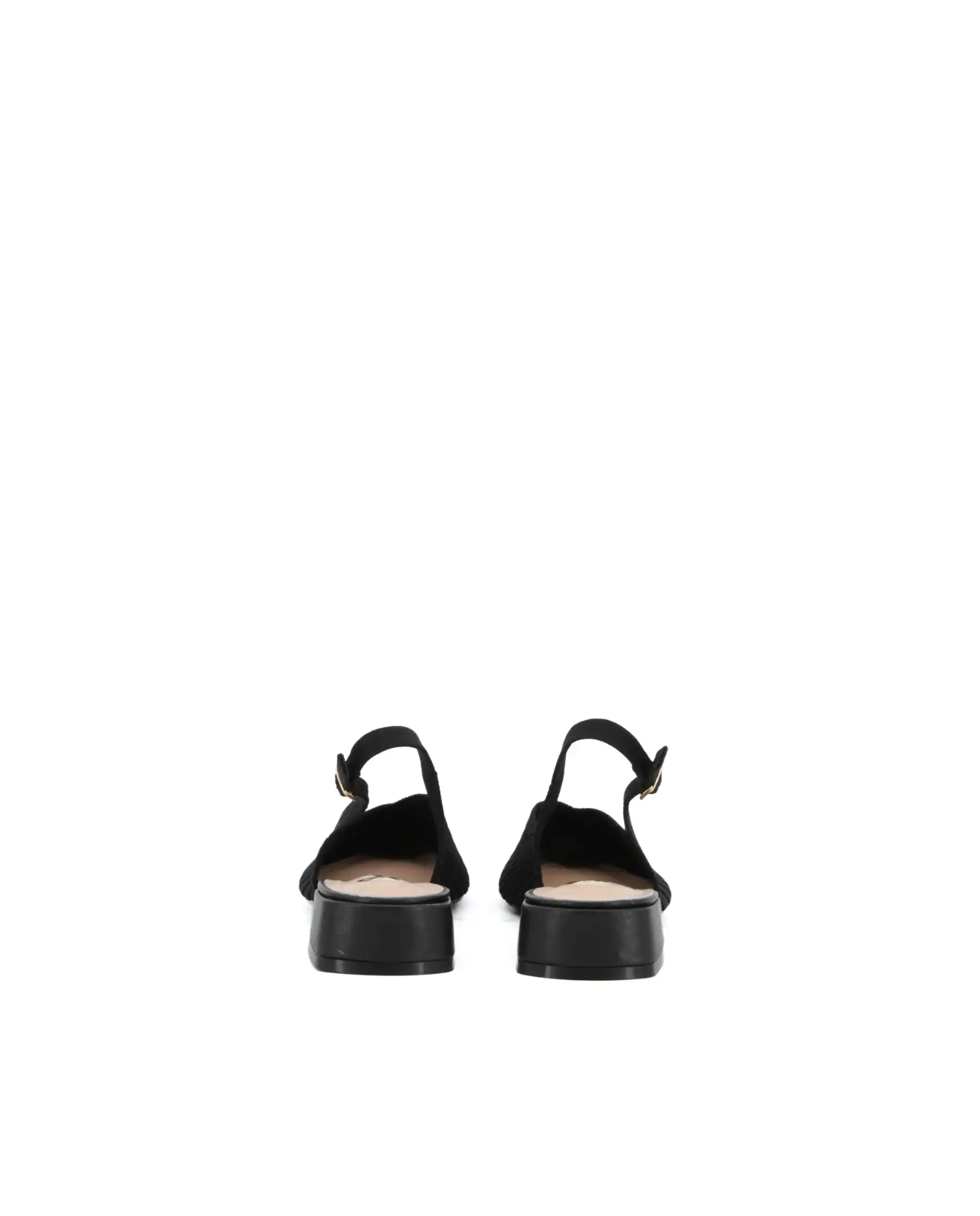 CLAUD•V SLING BACK NERO