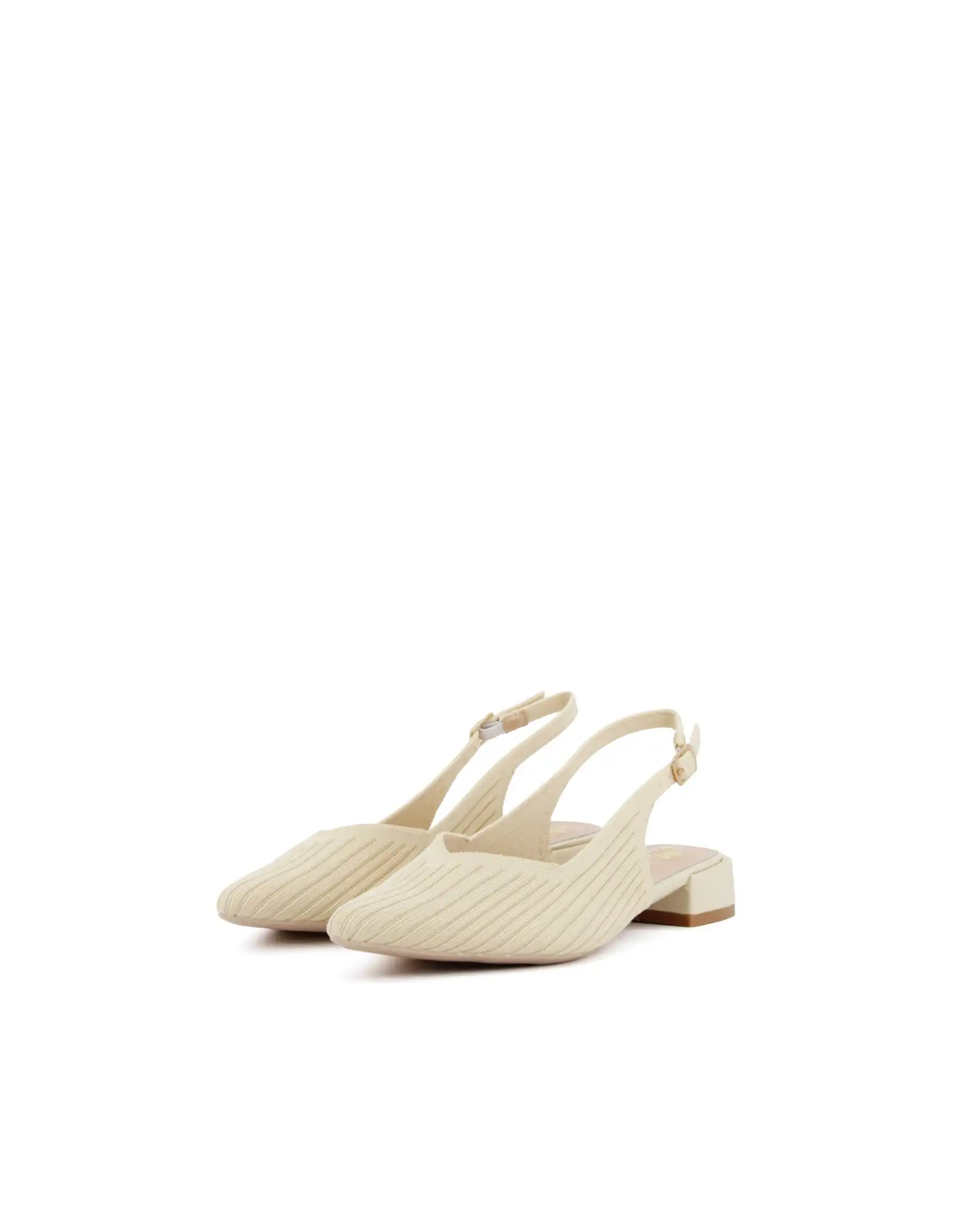 CLAUD•V SLING BACK BEIGE