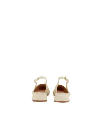 CLAUD•V SLING BACK BEIGE