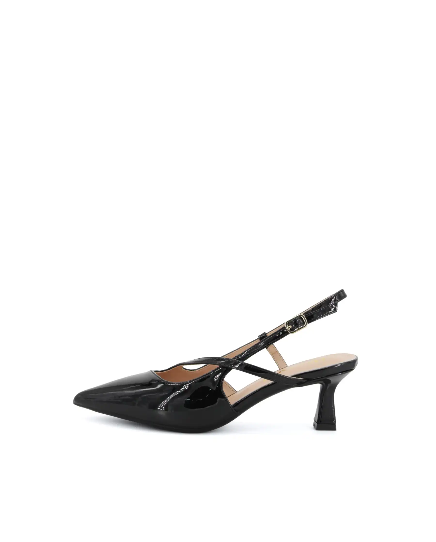 CLAUD•V SLING BACK NERO
