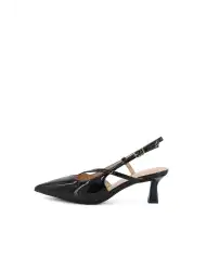CLAUD•V SLING BACK NERO
