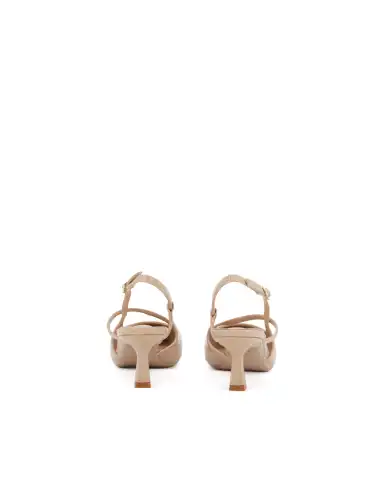 CLAUD•V SLING BACK BEIGE