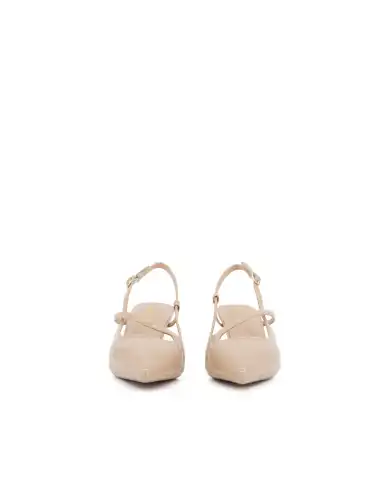 CLAUD•V SLING BACK BEIGE