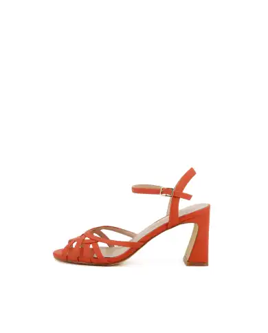 CLAUD•V SANDALI RAGNETTO ARANCIONE