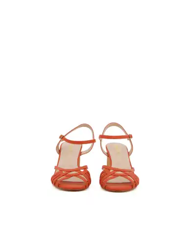 CLAUD•V SANDALI RAGNETTO ARANCIONE