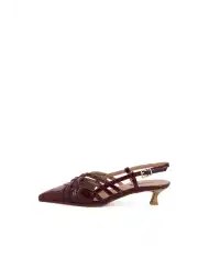 CARMENS SLING BACK BORDEAUX