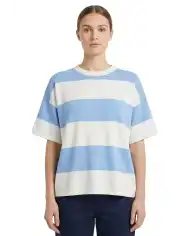 ICHI T-SHIRT LULS LOOSE CIELO