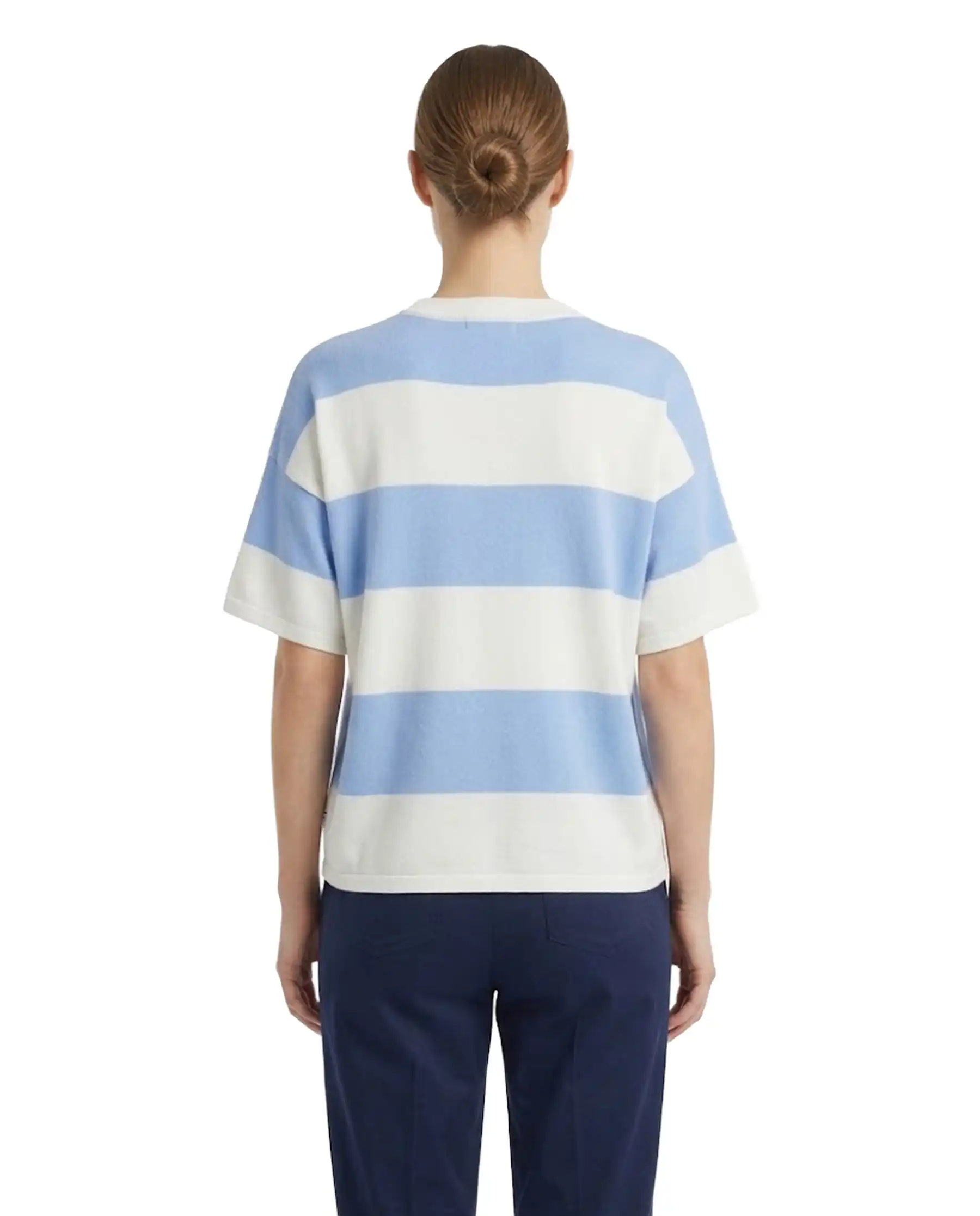 ICHI T-SHIRT LULS LOOSE CIELO