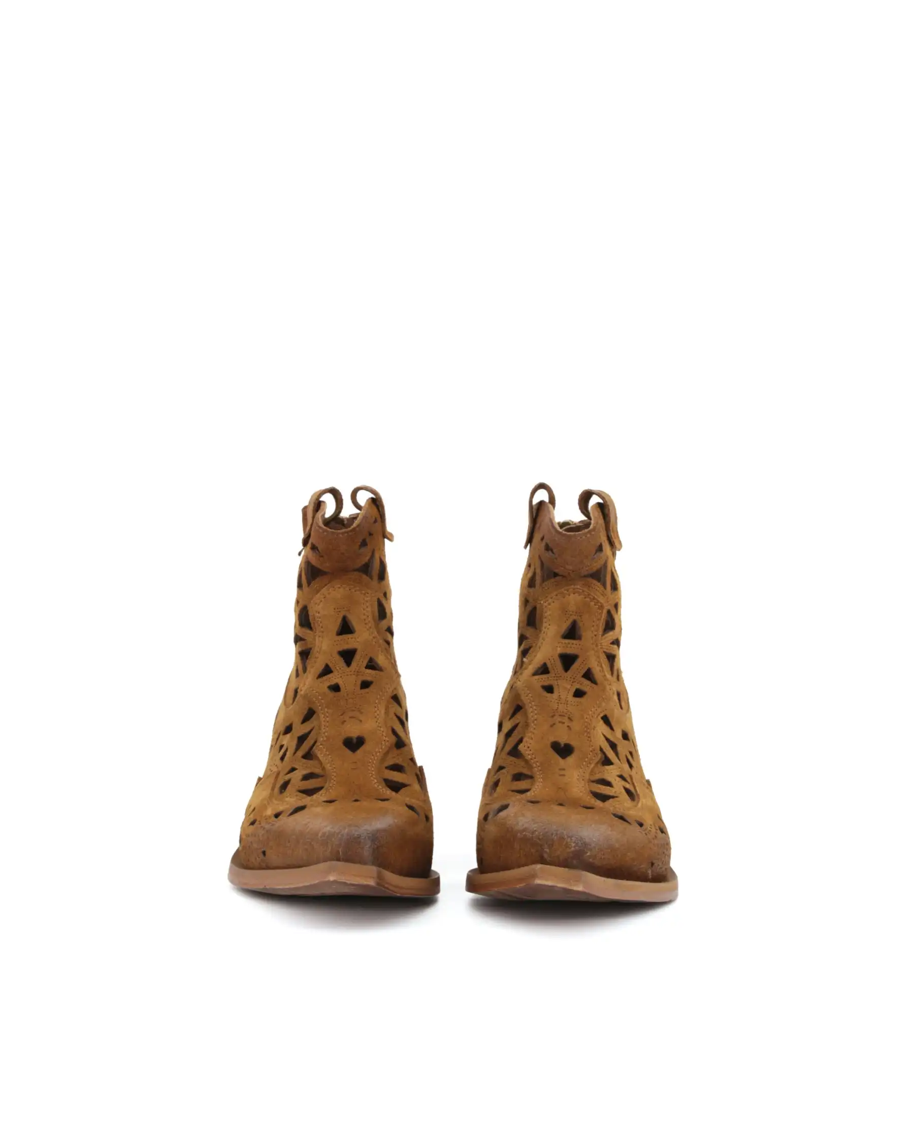 METISSE TRONCHETTI TEXANI CUOIO