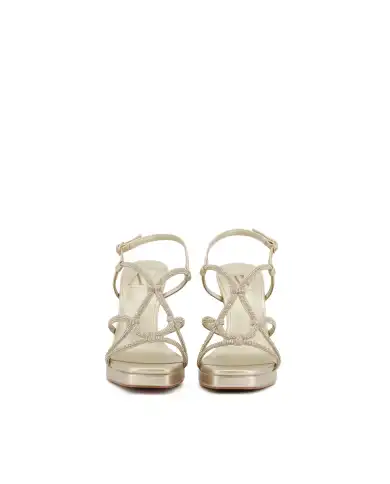 ALBANO VANITY SANDALI PLATINO