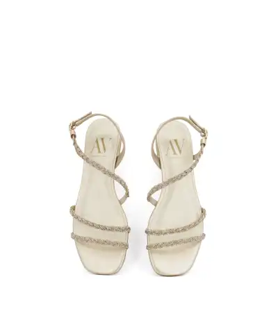 ALBANO VANITY SANDALI PLATINO