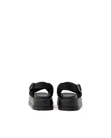 BUFFALO SANDALI PALMA CROSS NERO