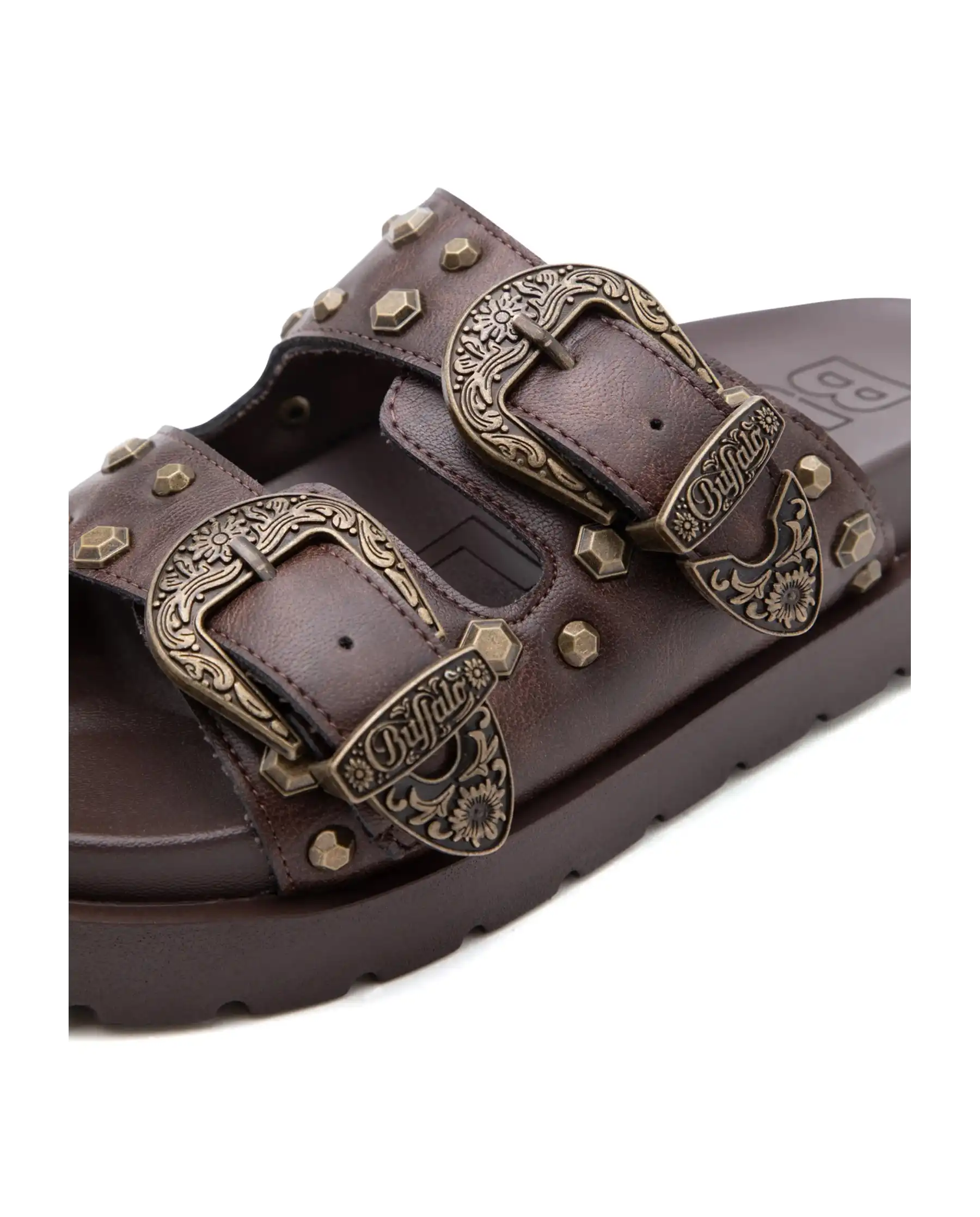 BUFFALO CIABATTINE RAYA ARI WEST MARRONE