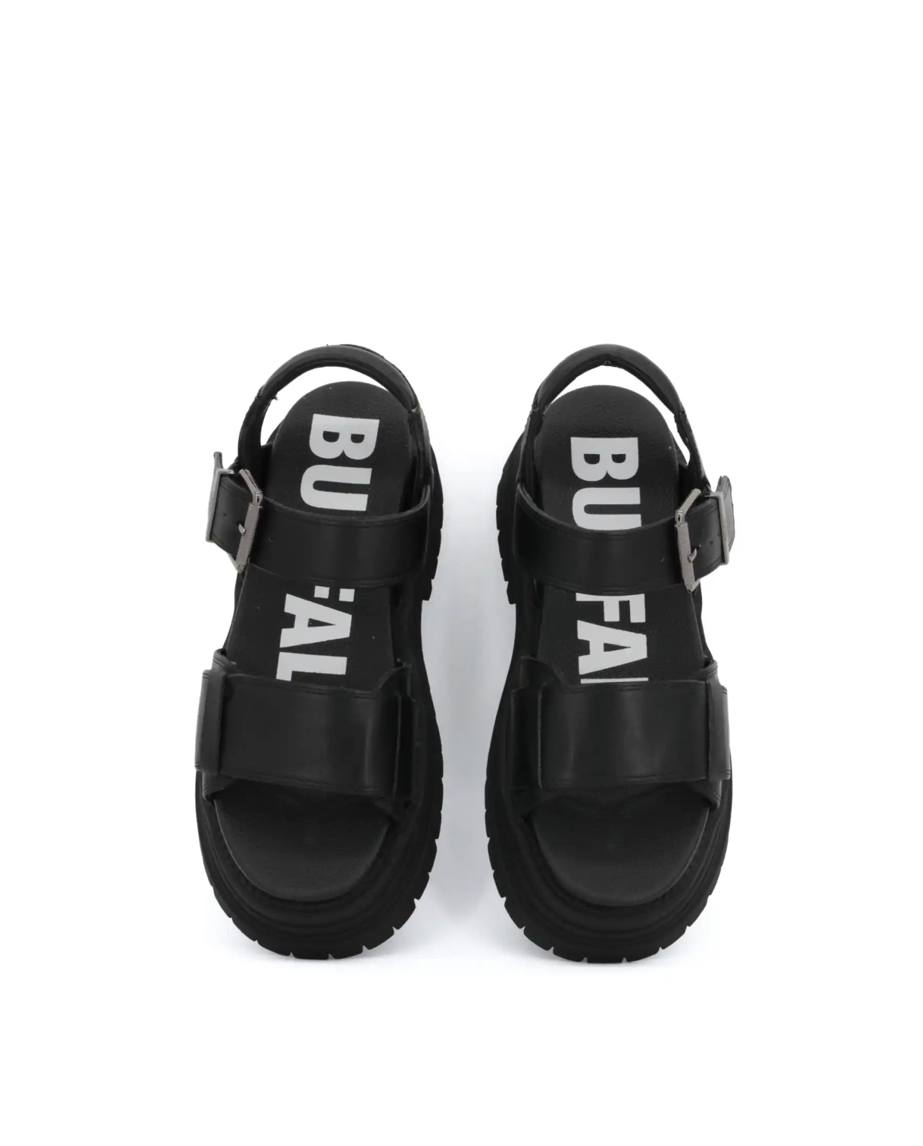 BUFFALO SANDALI LENNOX NERO