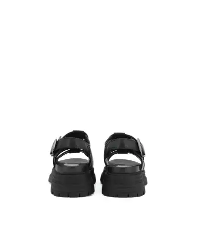 BUFFALO SANDALI LENNOX FISHER NERO