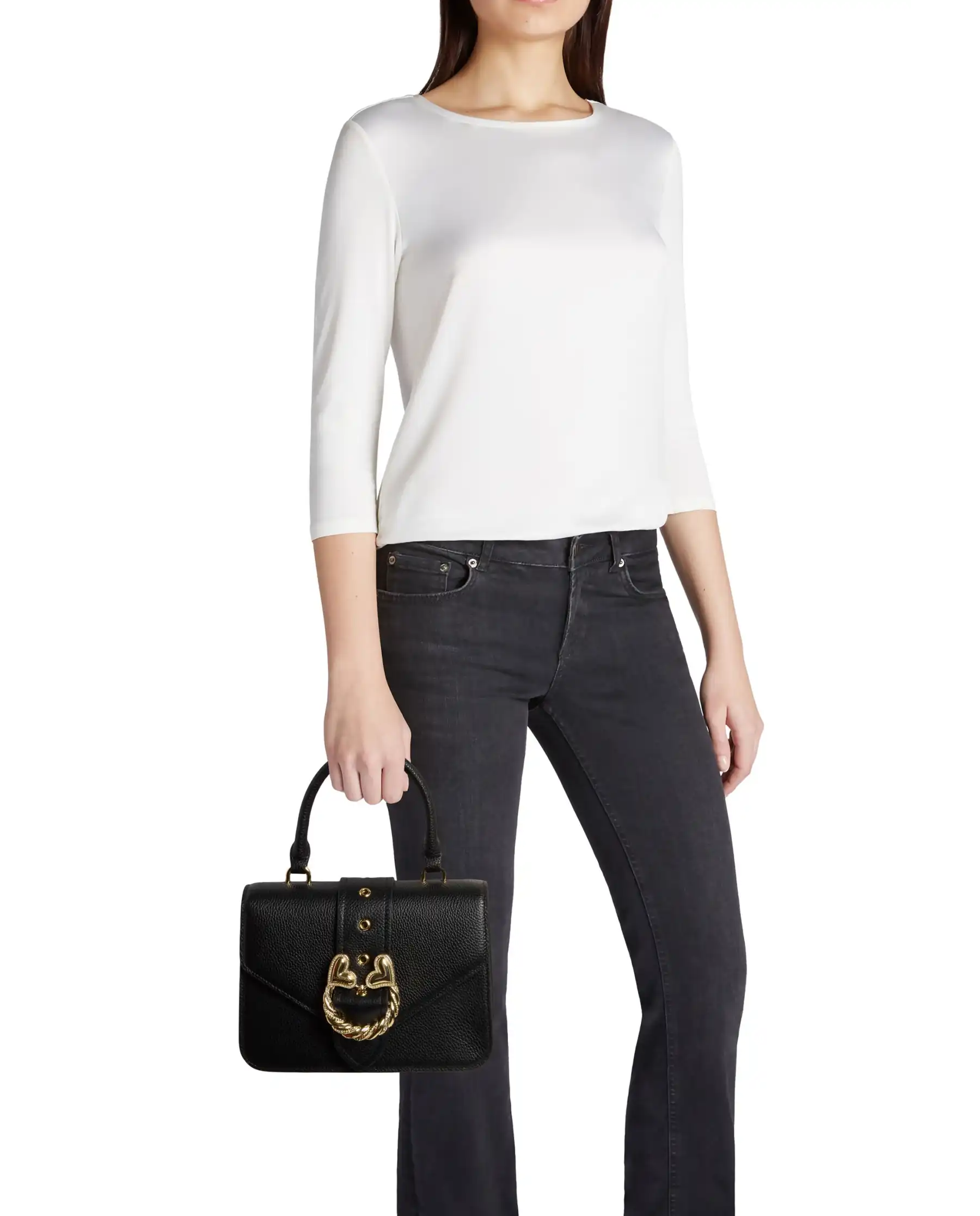 BRACCIALINI BORSA BAROQUE NERO