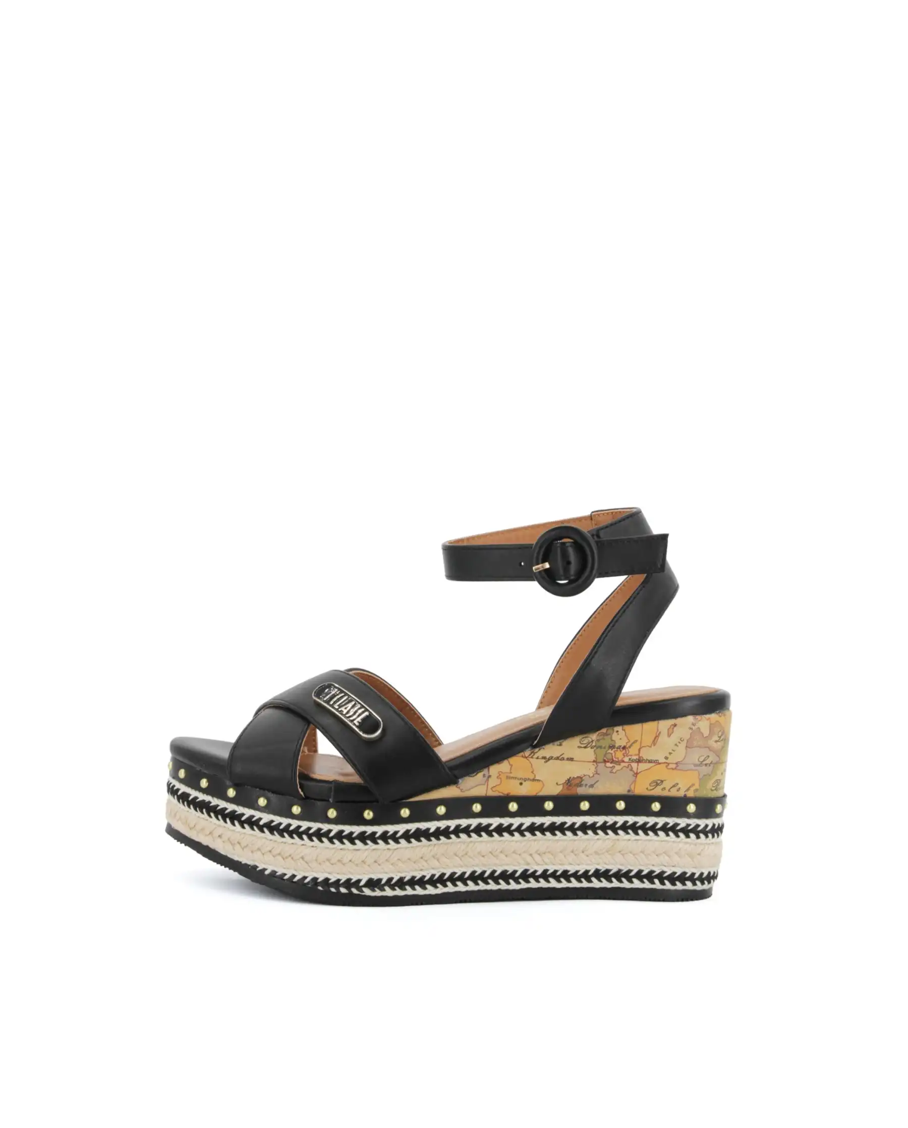 ALVIERO MARTINI SANDALI NERO