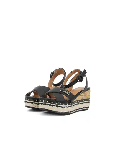 ALVIERO MARTINI SANDALI NERO