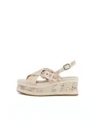 ALVIERO MARTINI SANDALI BEIGE