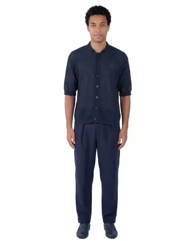 ATOMO FACTORY CAMICIA BLU