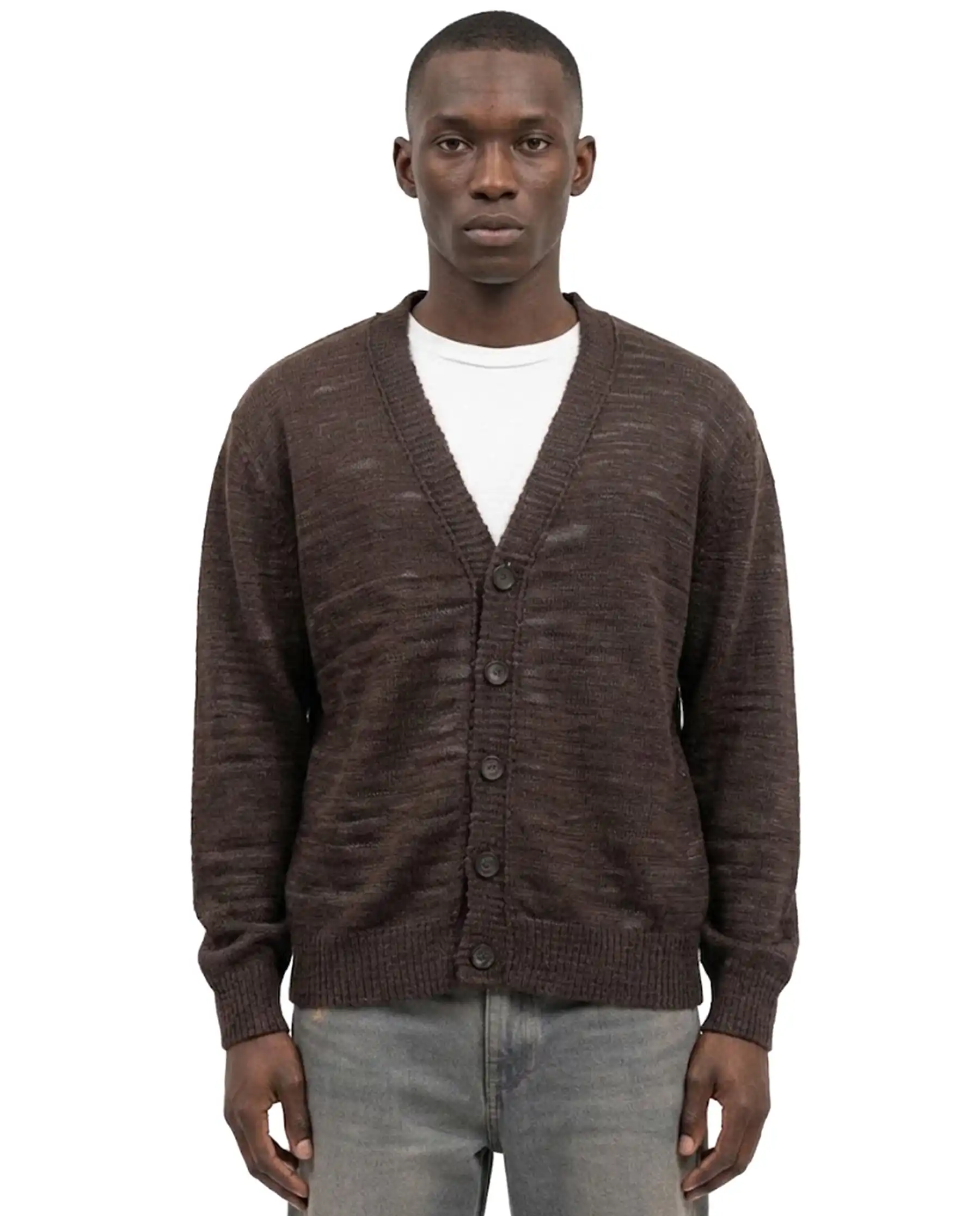 ATOMO FACTORY CARDIGAN TESTA DI MORO