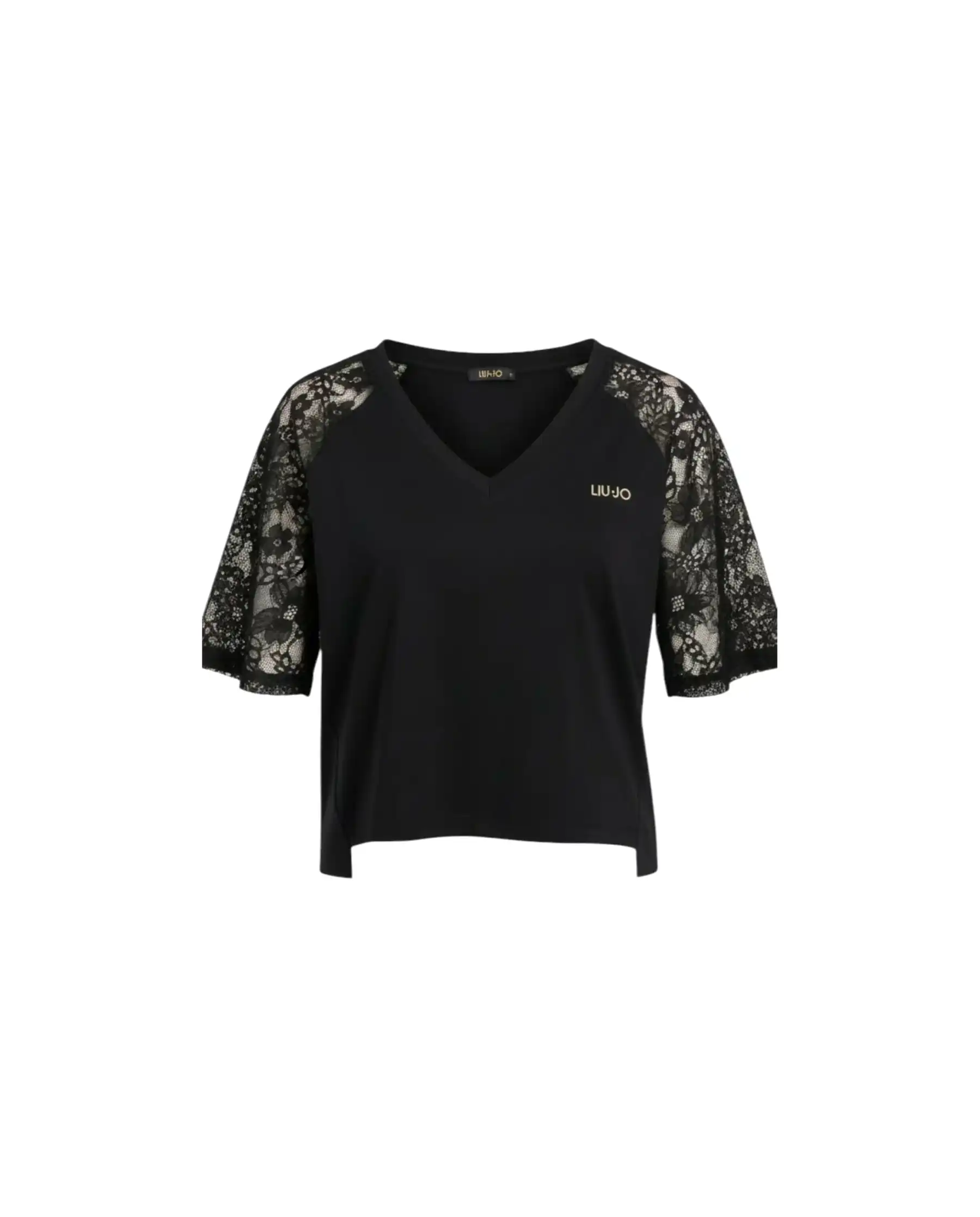 LIU JO T-SHIRT NERO