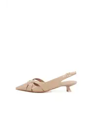 CLAUD•V SLING BACK BEIGE