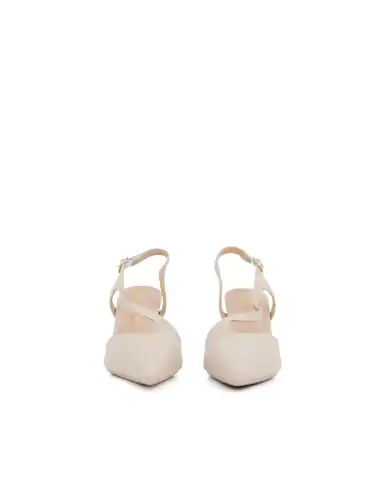 CLAUD•V SLING BACK BEIGE