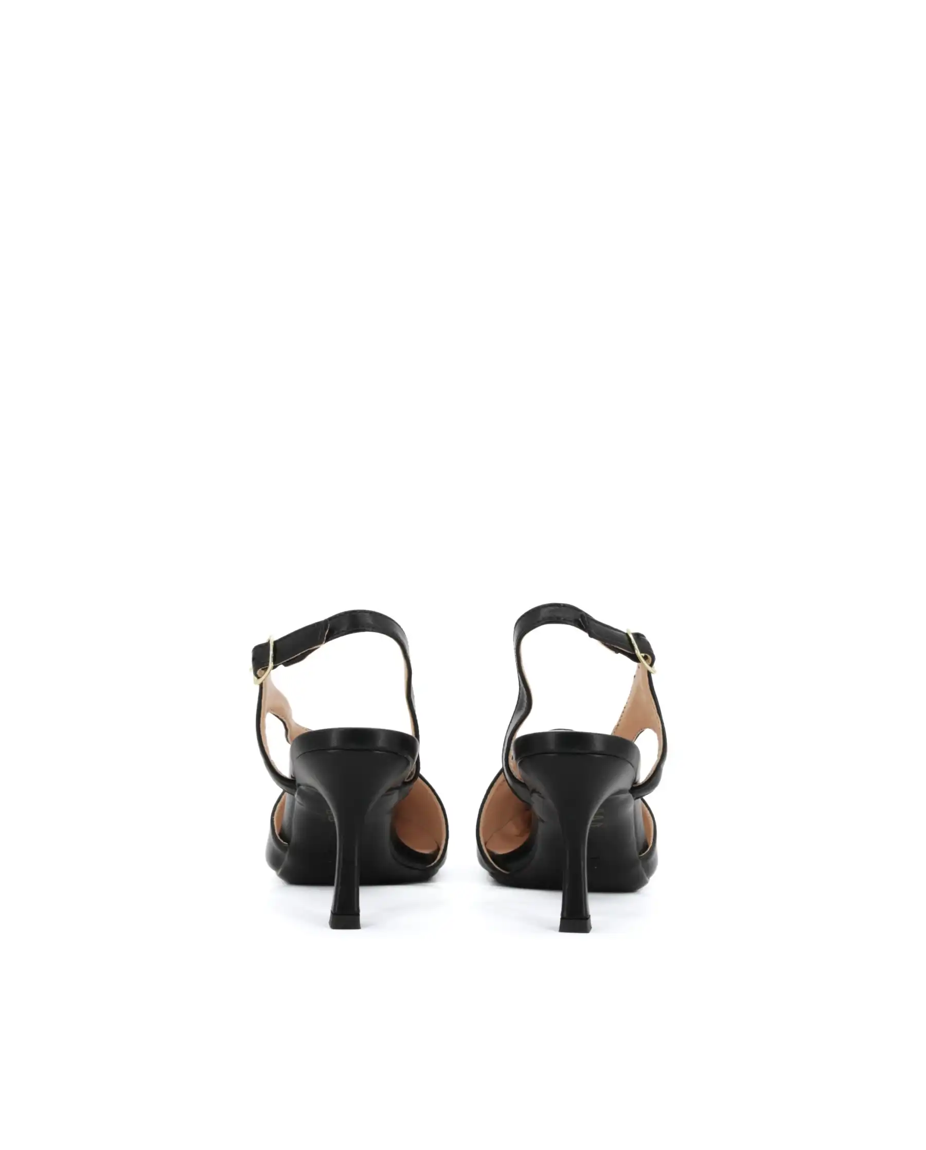 CLAUD•V SLING BACK NERO