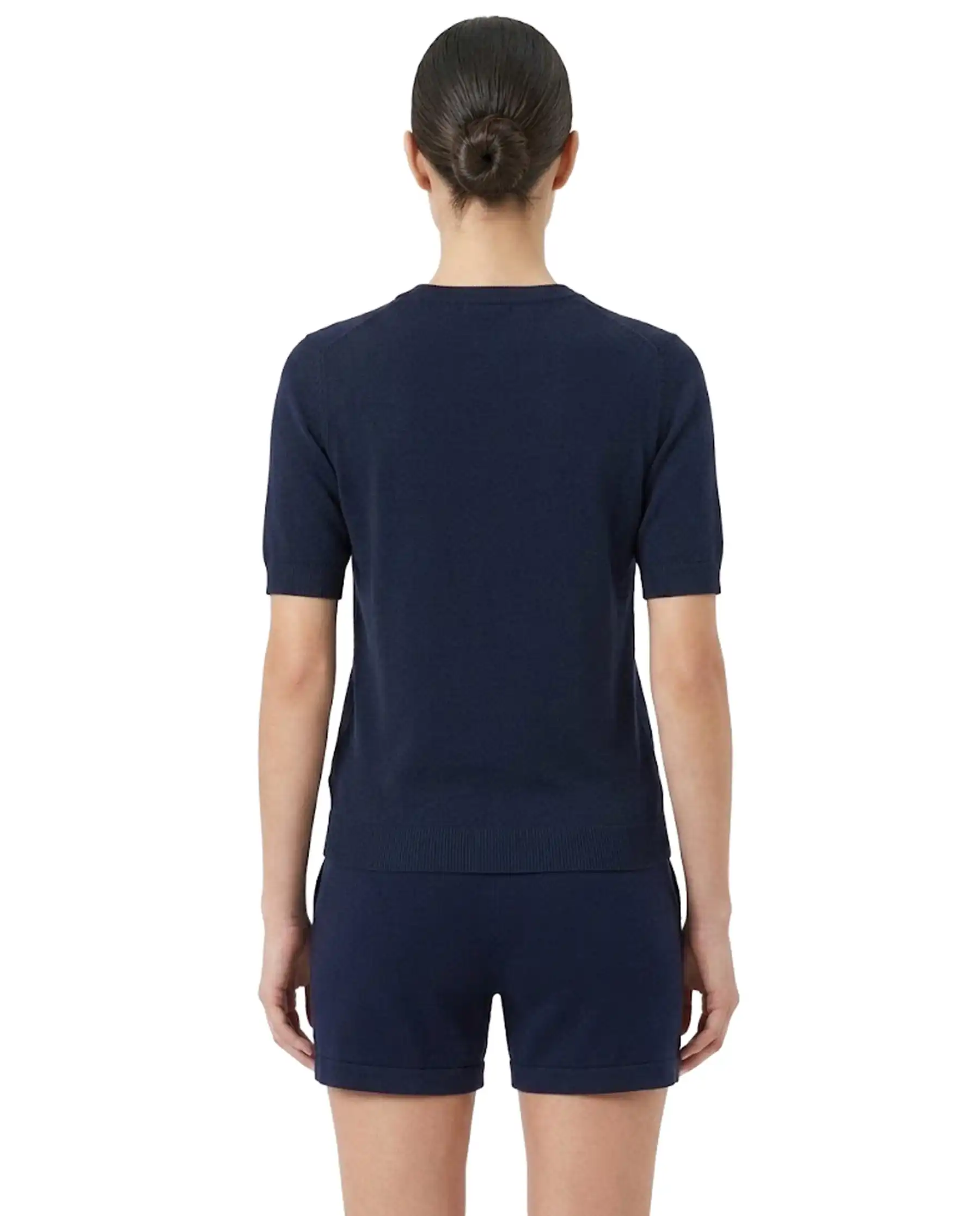 SUN 68 T-SHIRT SWEATER BLU