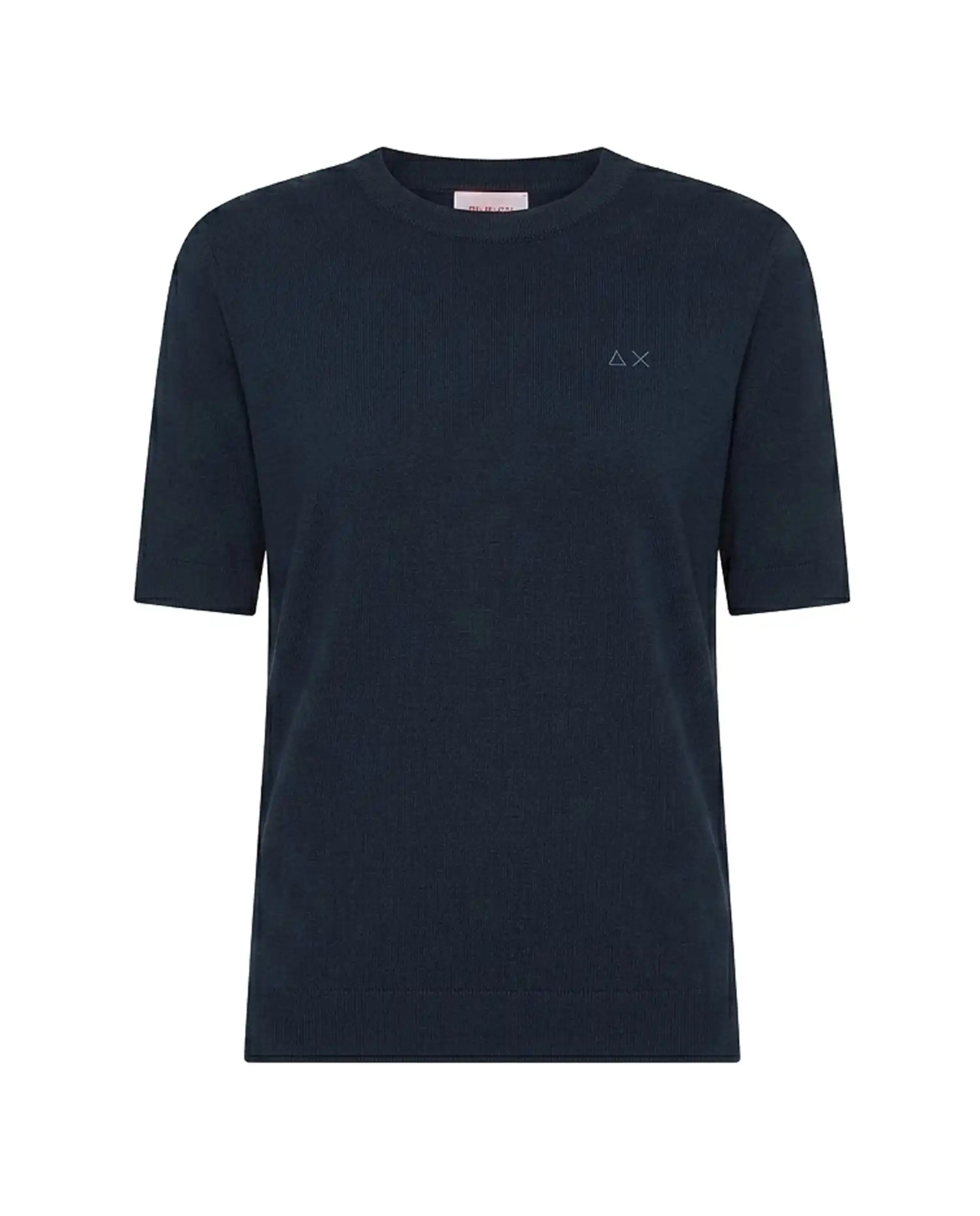 SUN 68 T-SHIRT SWEATER BLU