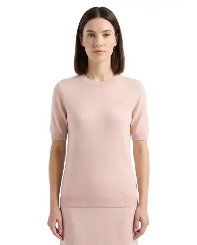 SUN 68 T-SHIRT SWEATER ROSA