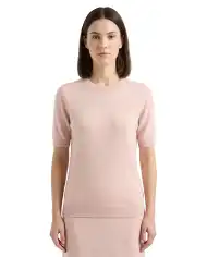 SUN 68 T-SHIRT SWEATER ROSA