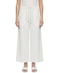 SUN 68 PANTALONI GAMBA LARGA BIANCO