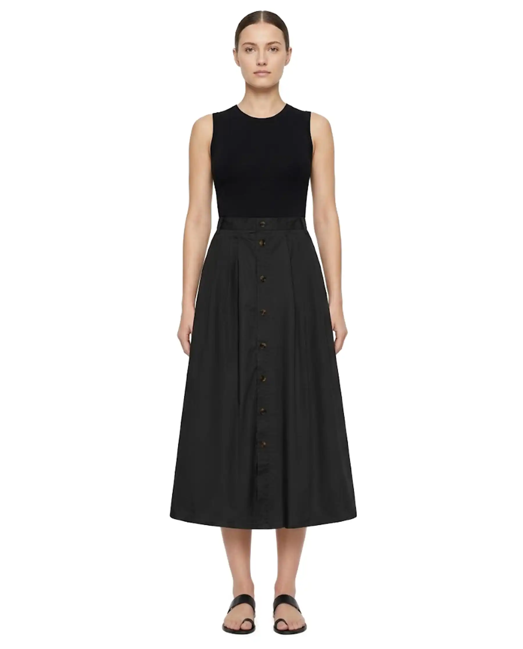 SUN 68 GONNA LUNGA NERO