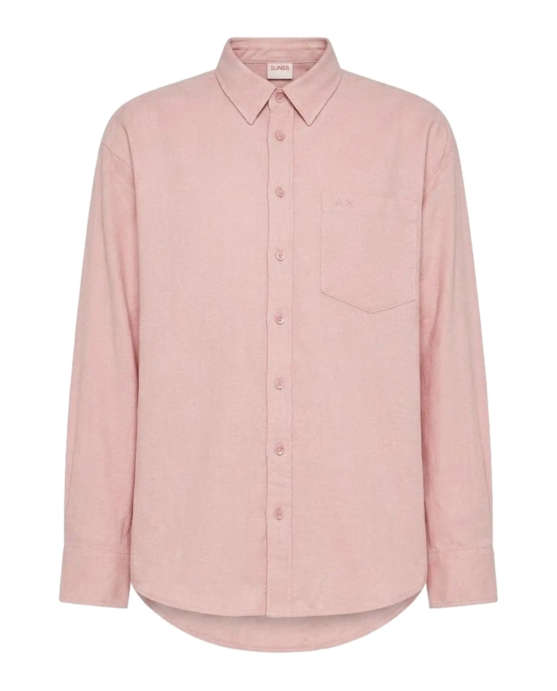 SUN 68 CAMICIA OVER ROSA