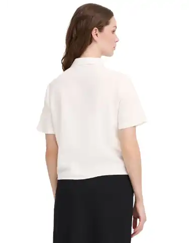 ICHI CAMICIA LINNO BIANCO