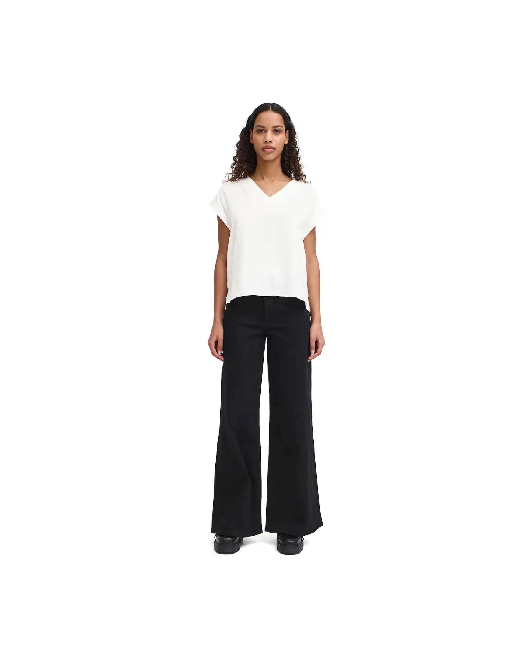 ICHI T-SHIRT CRISSY BIANCO