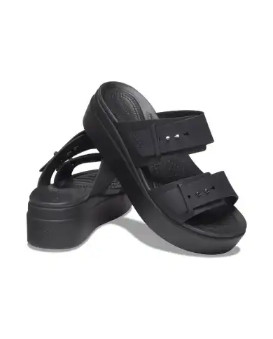 CROCS CIABATTINE BROOKLYN NERO