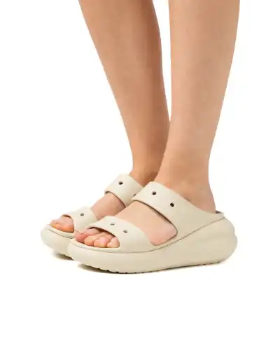 CROCS CIABATTE CLASSIC CRUSH BEIGE