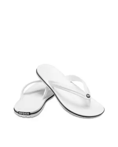 CROCS INFRADITO CROCBAND BIANCO
