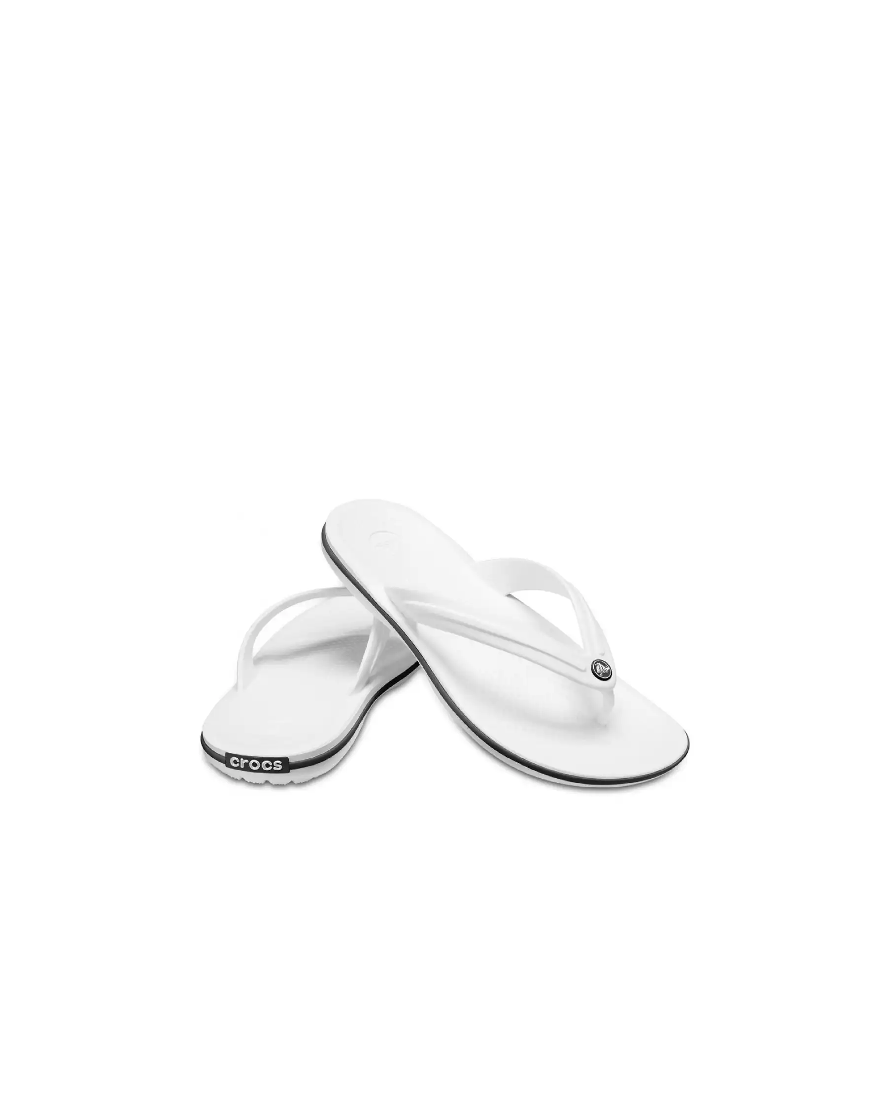 CROCS INFRADITO CROCBAND BIANCO