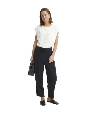 ICHI T-SHIRT LISKEN BIANCO