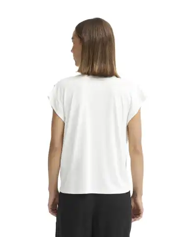 ICHI T-SHIRT LISKEN BIANCO