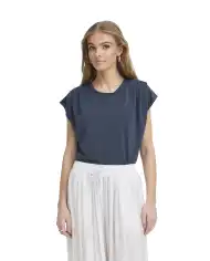 ICHI T-SHIRT LISKEN BLU