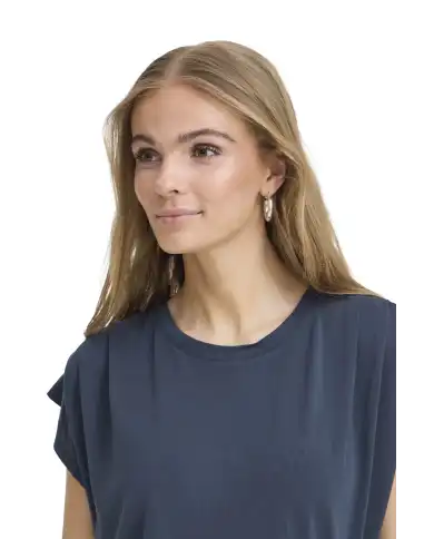 ICHI T-SHIRT LISKEN BLU