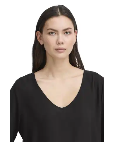 ICHI T-SHIRT MARRAKECH NERO